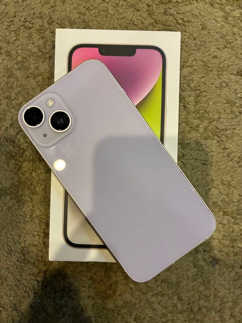 Apple iPhone 14 128GB ホワイト 本体(ジャンク品)