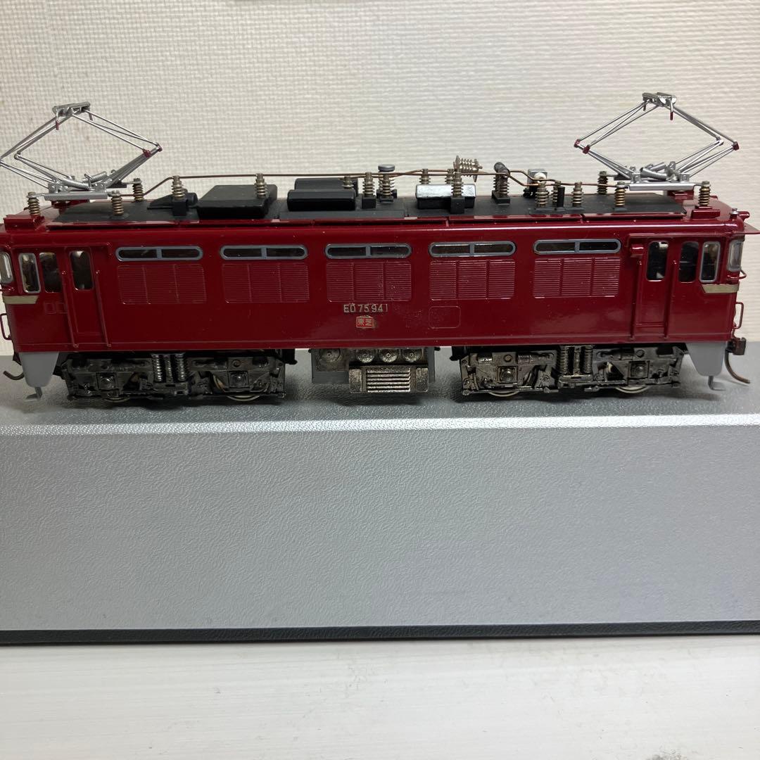 HOゲージ　カツミED75 真鍮製