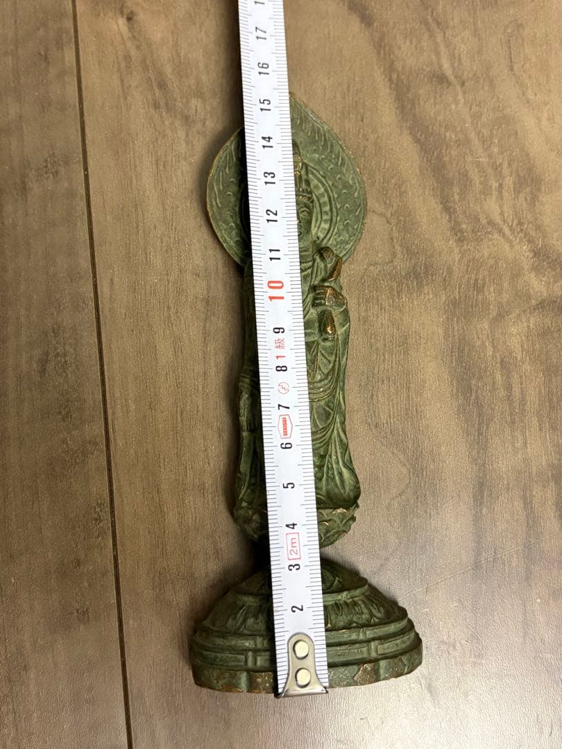 真如苑　十一面觀世音菩薩（伊藤真乘作）古董品，稀少物，古铜製