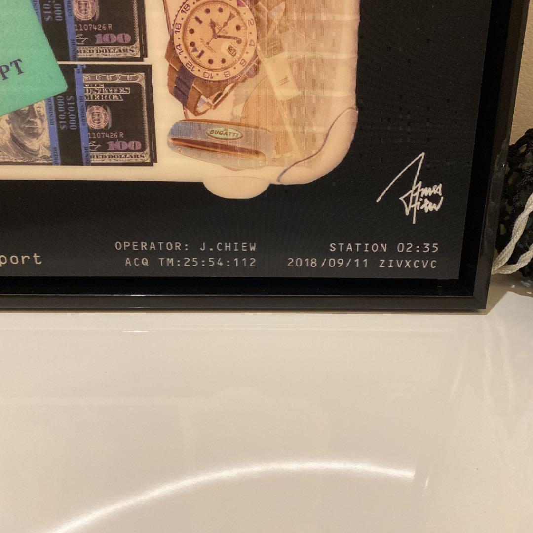 JAMES CHIEW 3D絵画