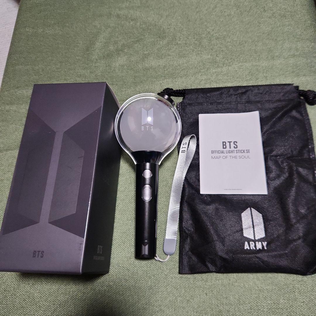 BTS 公式ペンライト MAP OF THE SOUL SE　フォトカード付き