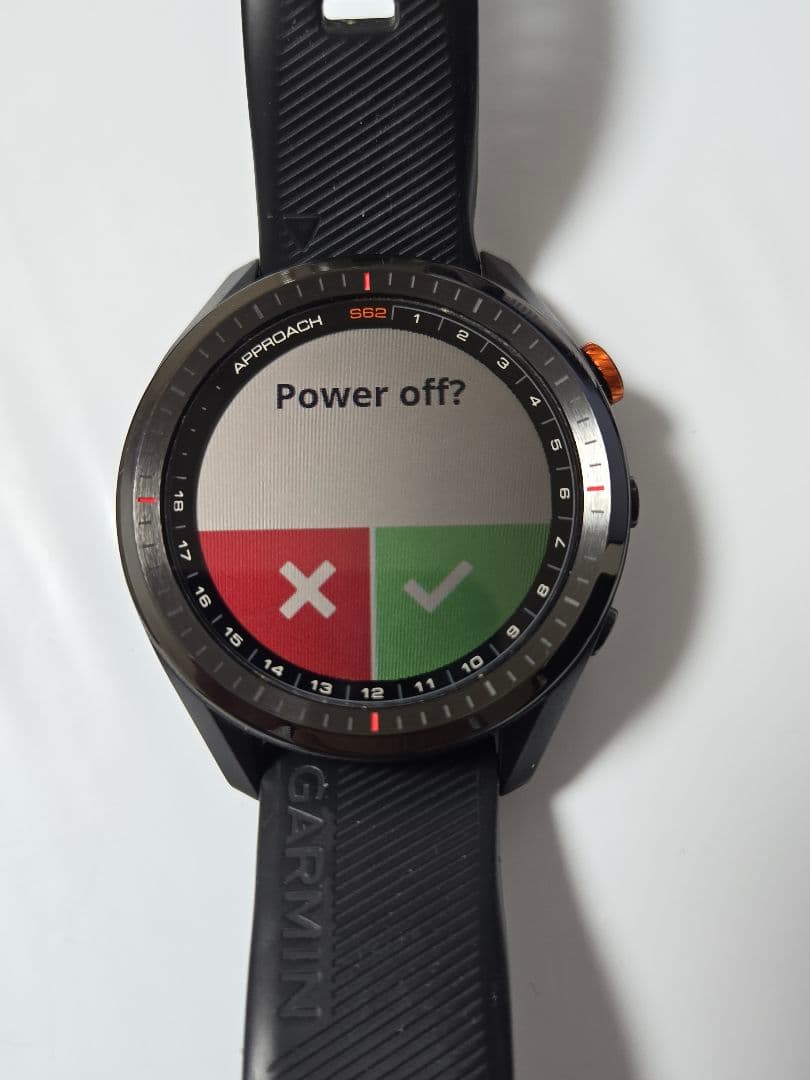 ジャンク品 Garmin Approach S62 GPS ゴルフナビ