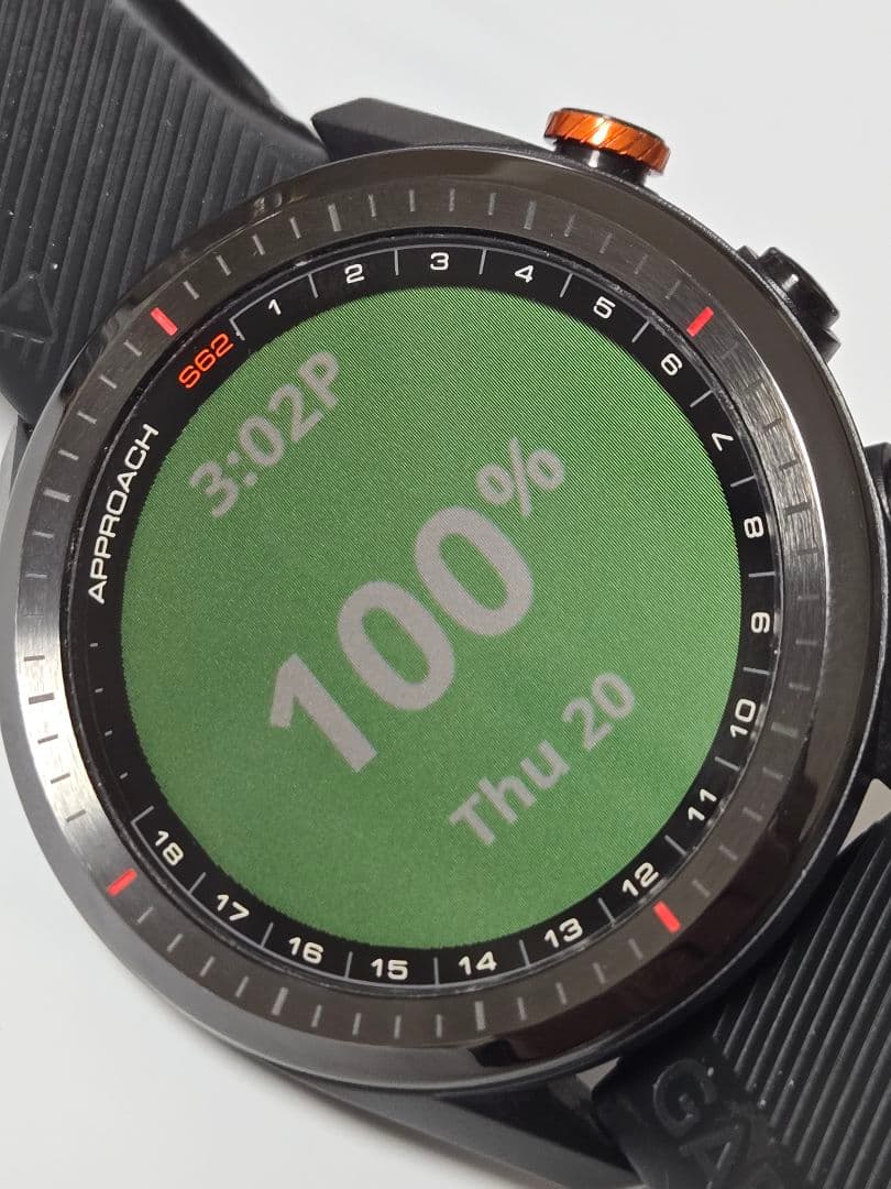 ジャンク品 Garmin Approach S62 GPS ゴルフナビ