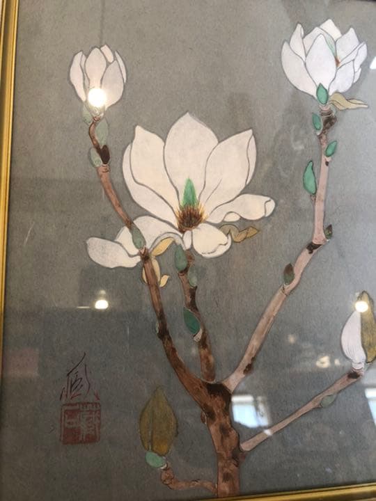 能登半島地震　日本画　原画　蔵石