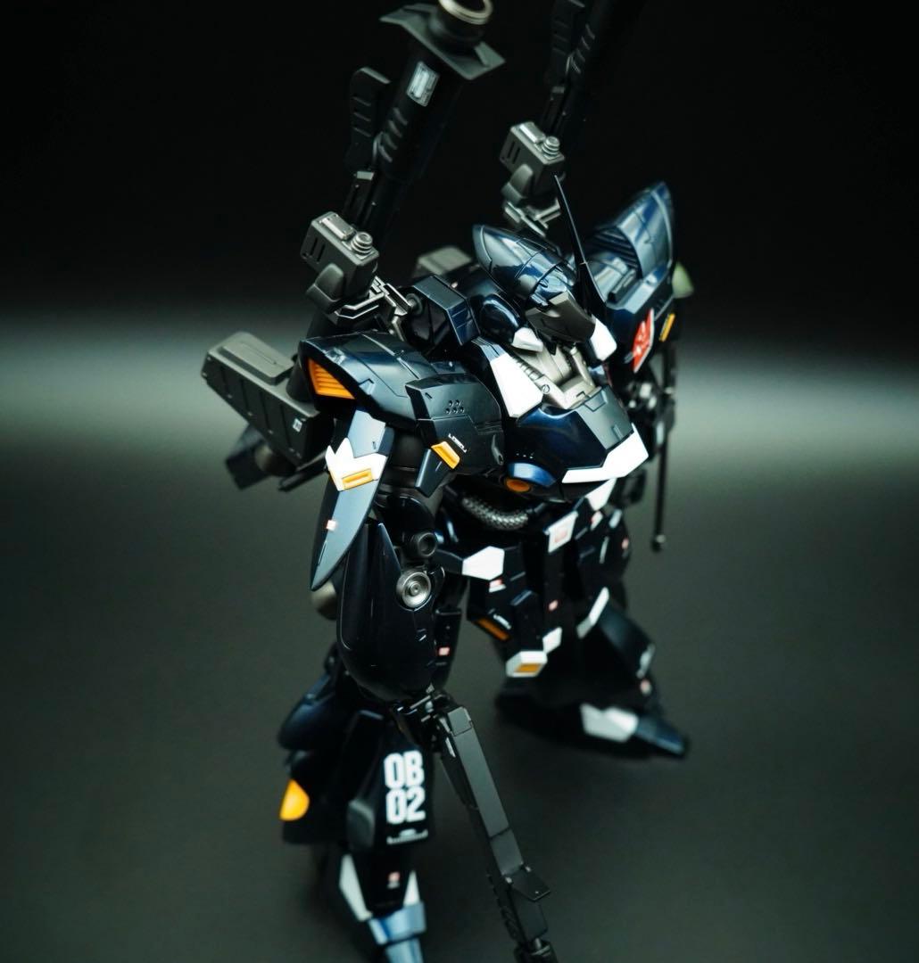 zgmf　MGケンプファー・シュヴェーア　キャンディ塗装研ぎ出し完成品