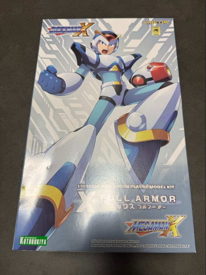 コトブキヤ ロックマンX フルアーマー 1/12 特典付き
