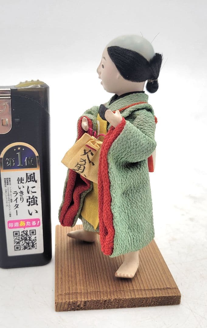 浅草人形　火の用心　男の子　縮緬の着物　市松人形　御所人形　骨董品、美術品