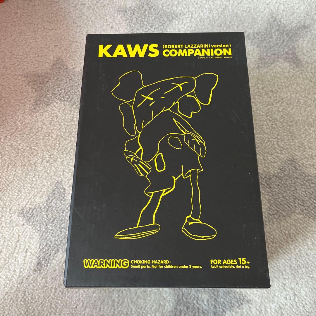 カウズ ロバート・ラザリー二 フィギュア ブラック