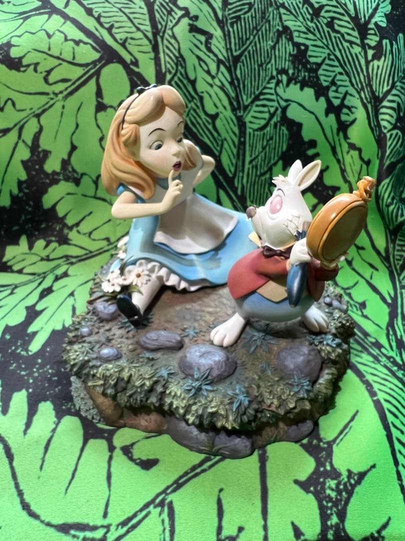 ディズニー アリス＆白うさぎ レア 希少 Markrita 不思議の国のアリス