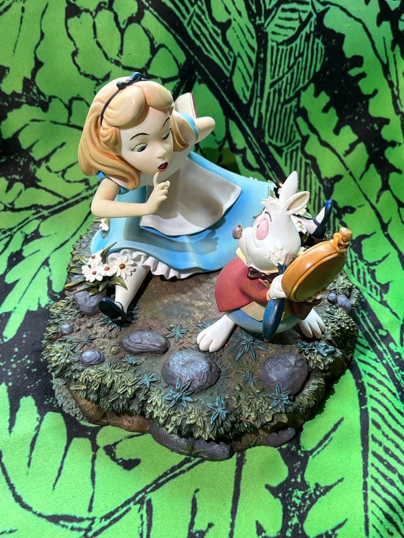 ディズニー アリス＆白うさぎ レア 希少 Markrita 不思議の国のアリス