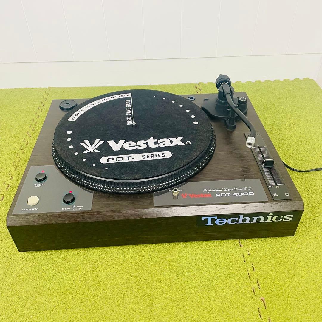 Vestax PDT-4000 ターンテーブル　レコードプレーヤー