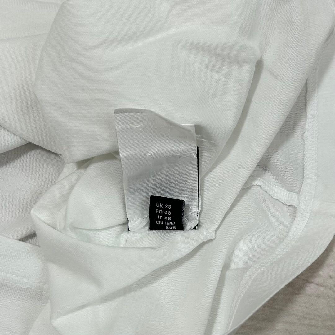 AMIRI 22ss グラフィックTシャツ　ホワイト　ブルー　M