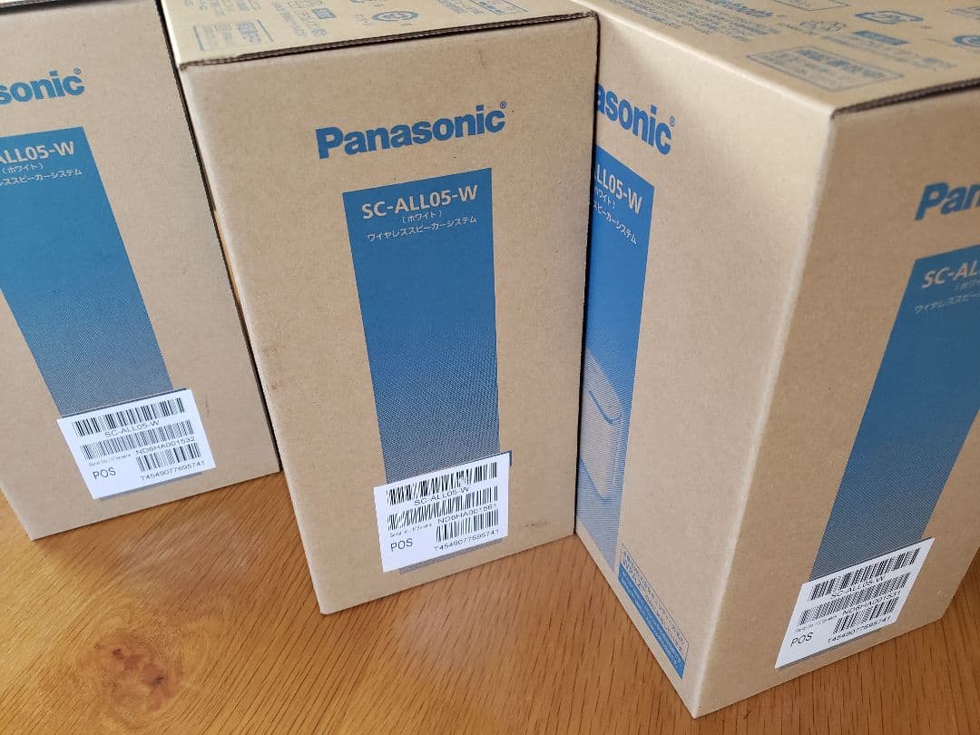 Panasonic SC-ALL05-W 防水ワイヤレススピーカー 3個