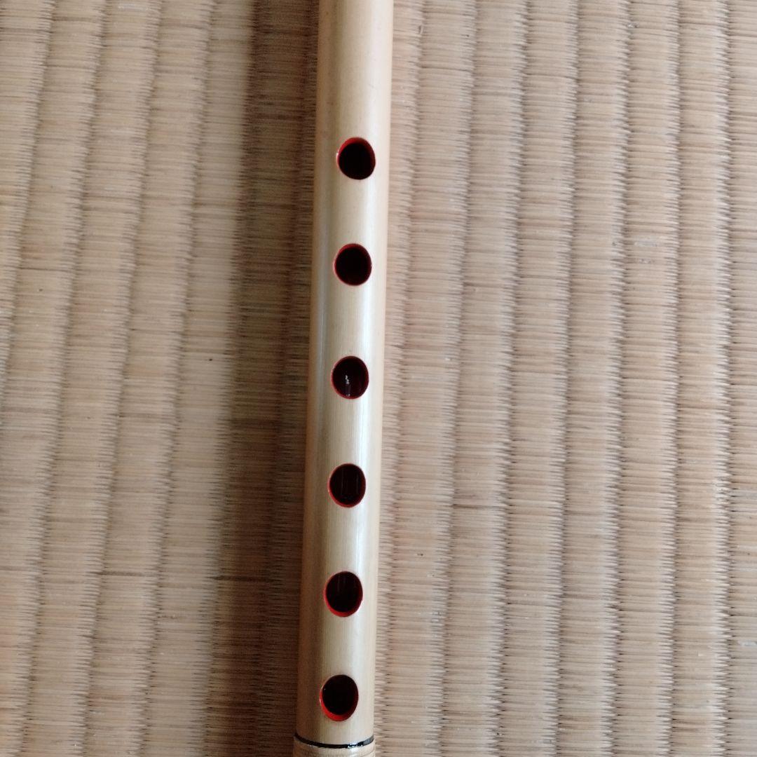 横笛　篠笛　六穴　新品