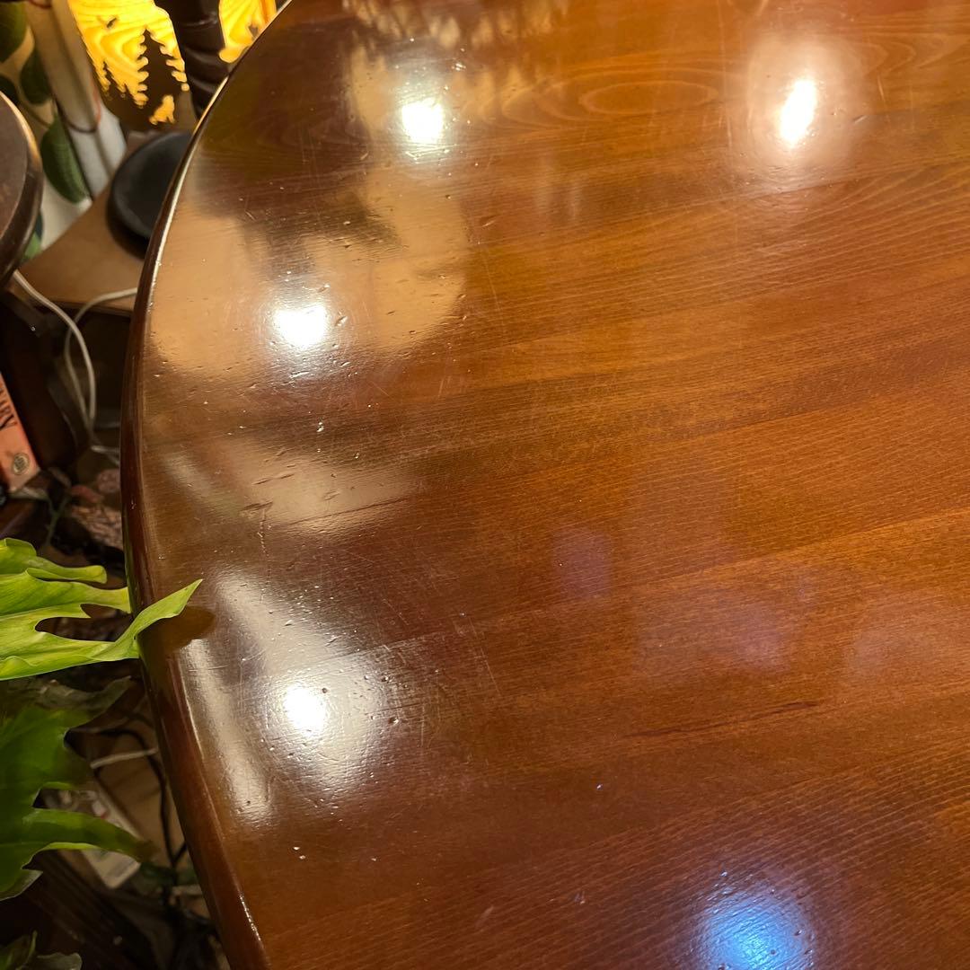 オールドヴィンテージ　柏木工 ブナ材　リビングダイニングテーブル