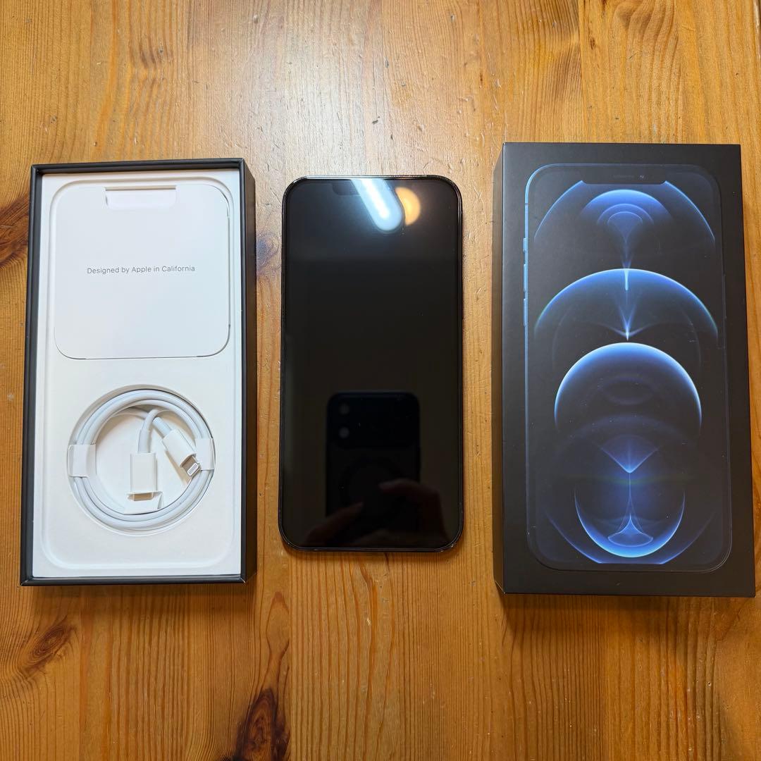 iPhone12ProMax128GB パシフィックブルーSIMフリー