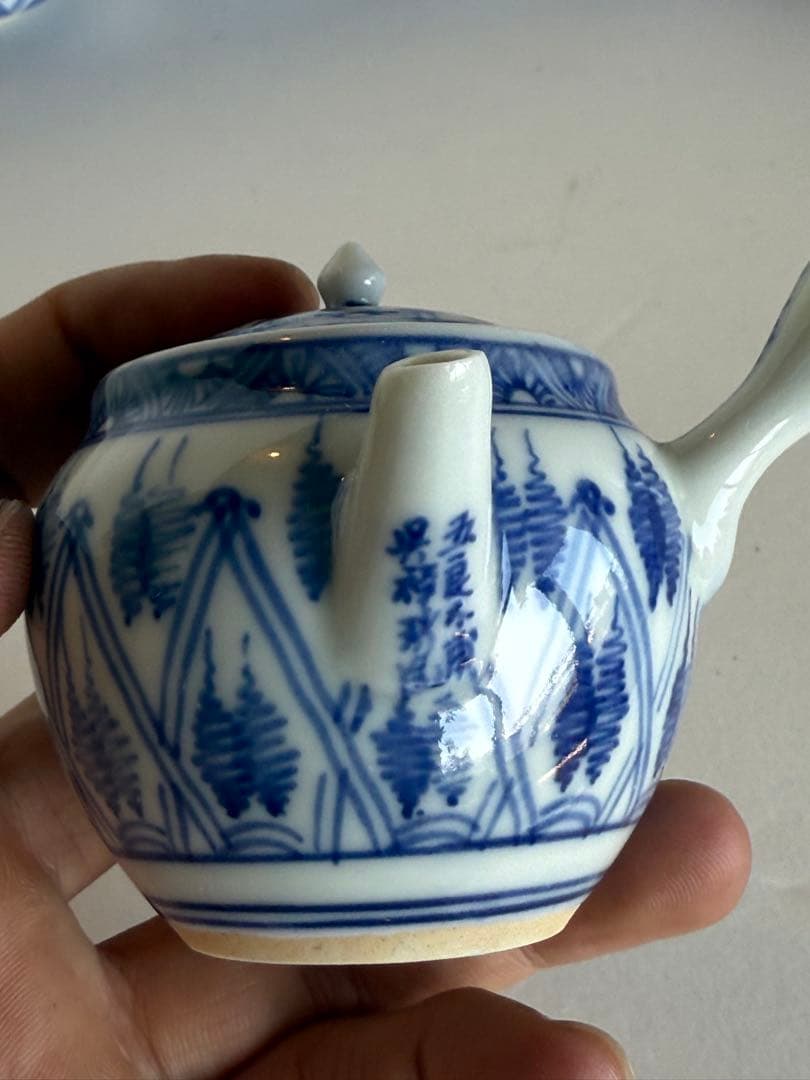 五良大甫呉祥瑞造茶器 まとめて 7点 煎茶碗 急須 湯冷まし 在銘 煎茶道具