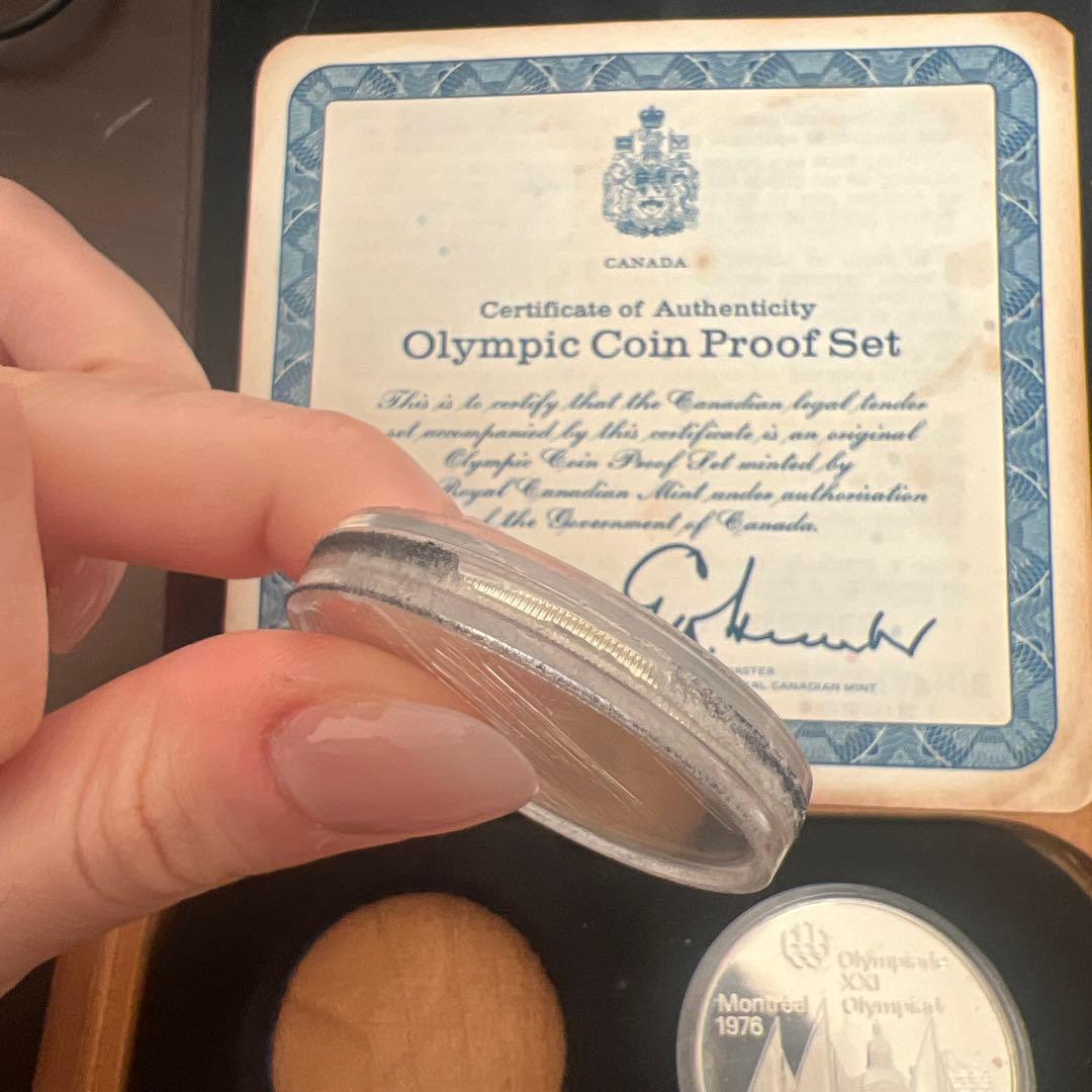 モントリオールオリンピック　記念硬貨（銀貨）4枚セット
