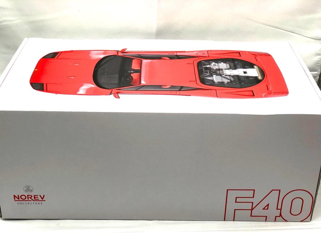 ノレブ 1/12 フェラーリ F40 1987 (レッド)