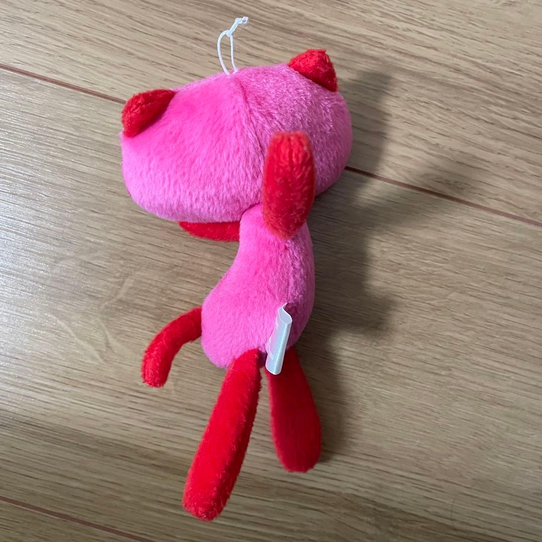 レトロ ピンク ねこ マスコット