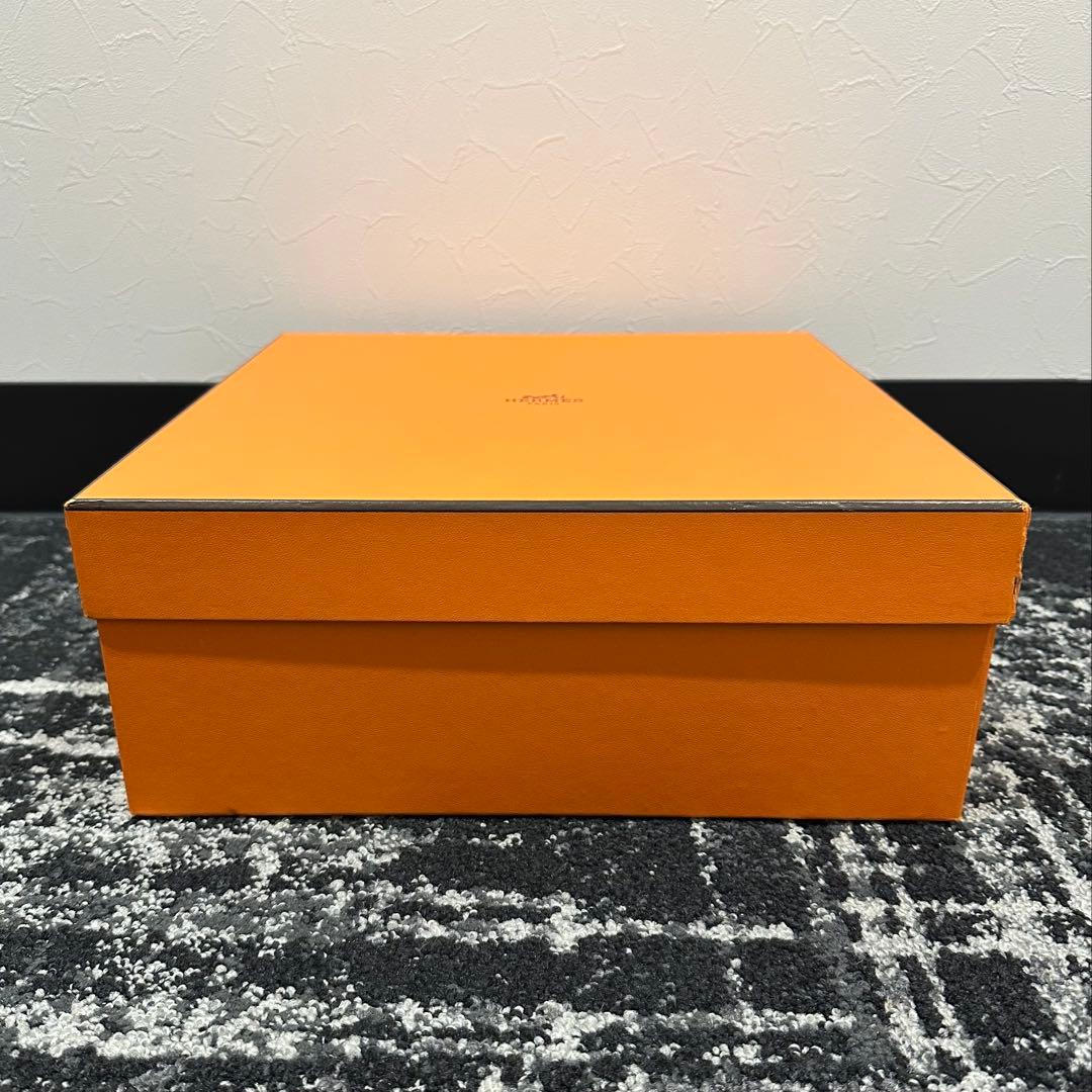 51　美品　HERMES　エルメス　オレンジ　空箱　ケリー25用