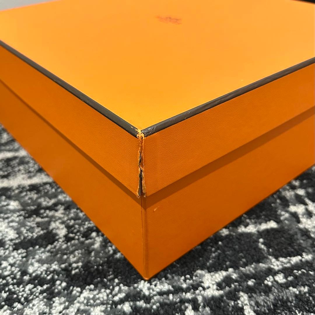 51　美品　HERMES　エルメス　オレンジ　空箱　ケリー25用