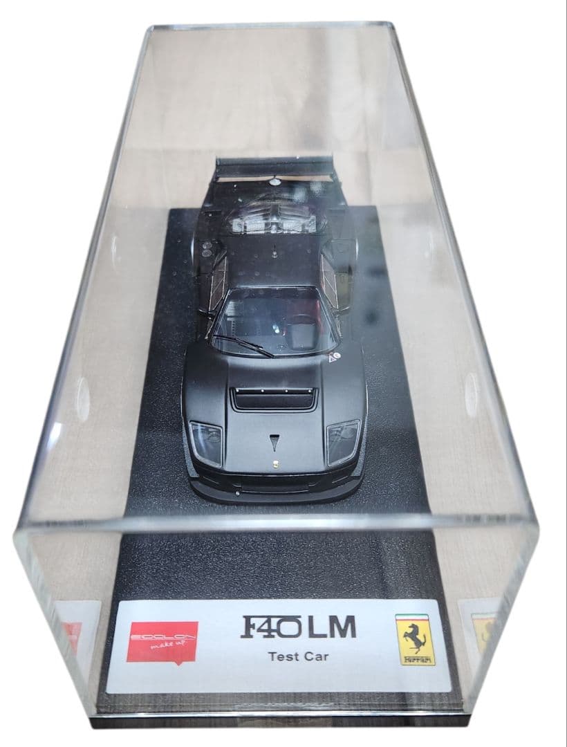 ミニカー MakeUp FERRARI F40 LM Testcar 1/43
