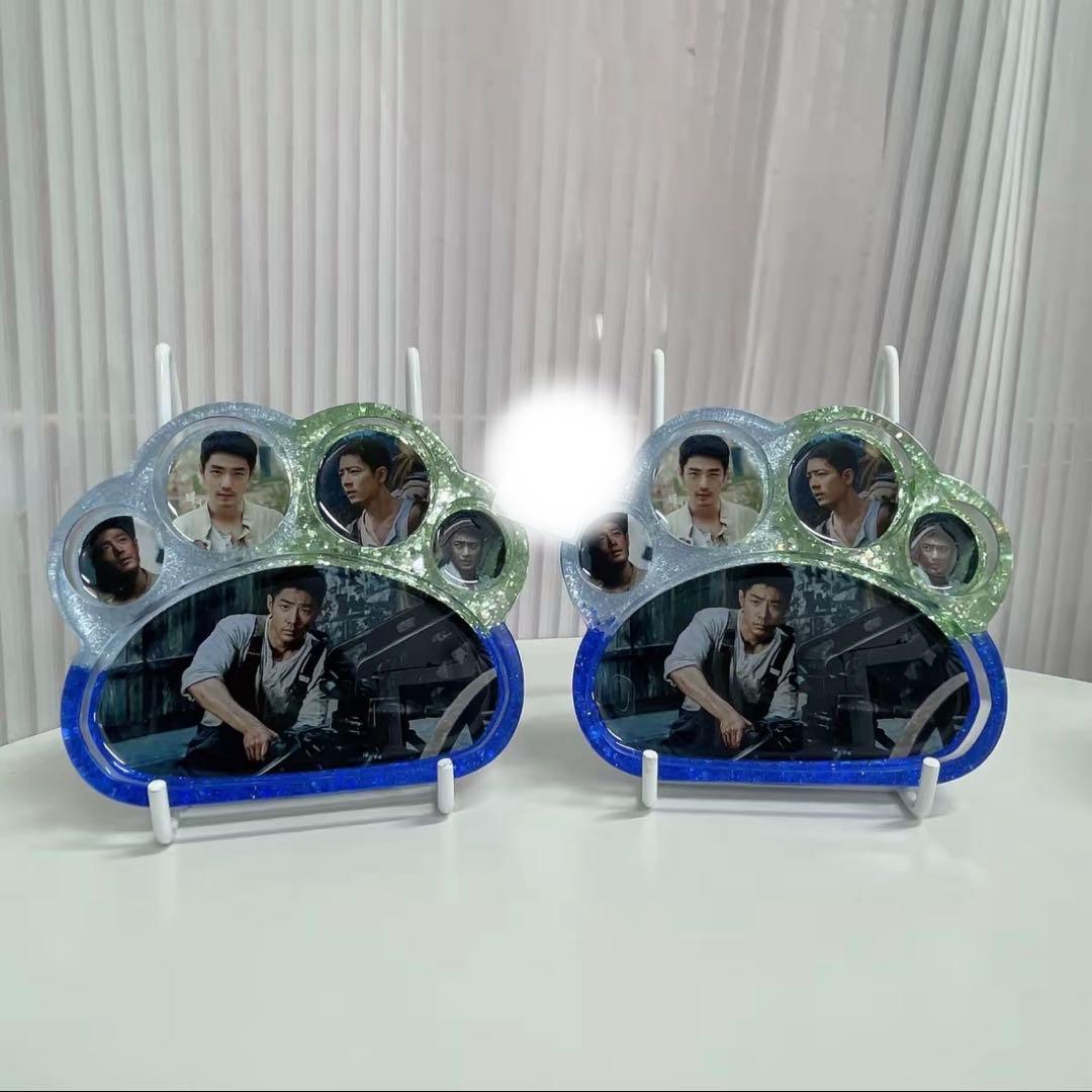 肖戦 新作 ジャンボ猫の肉球置物 4点セット❣️確認用❣️0112