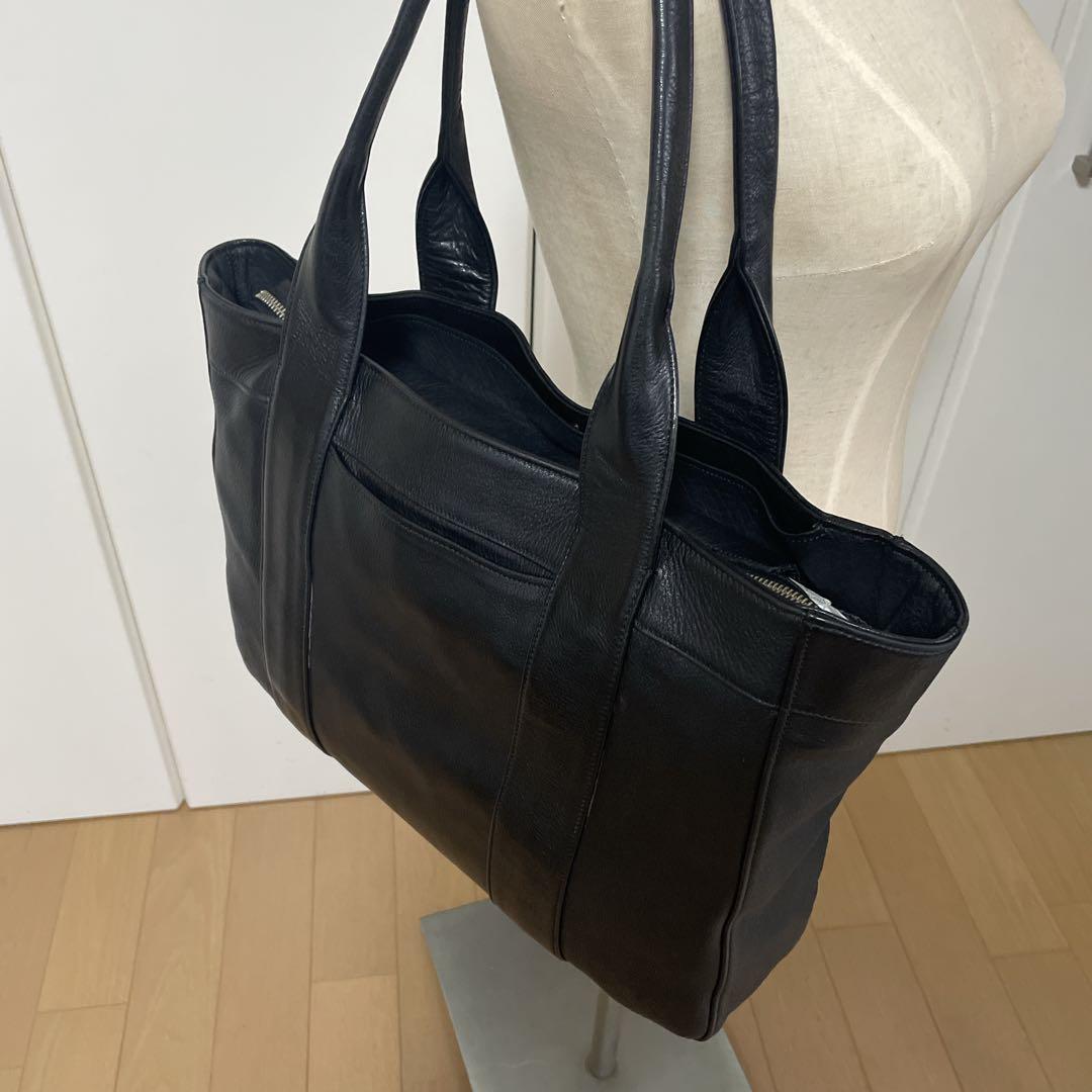 アニアリAniary レザートートバッグ01-02013中古　ブラック