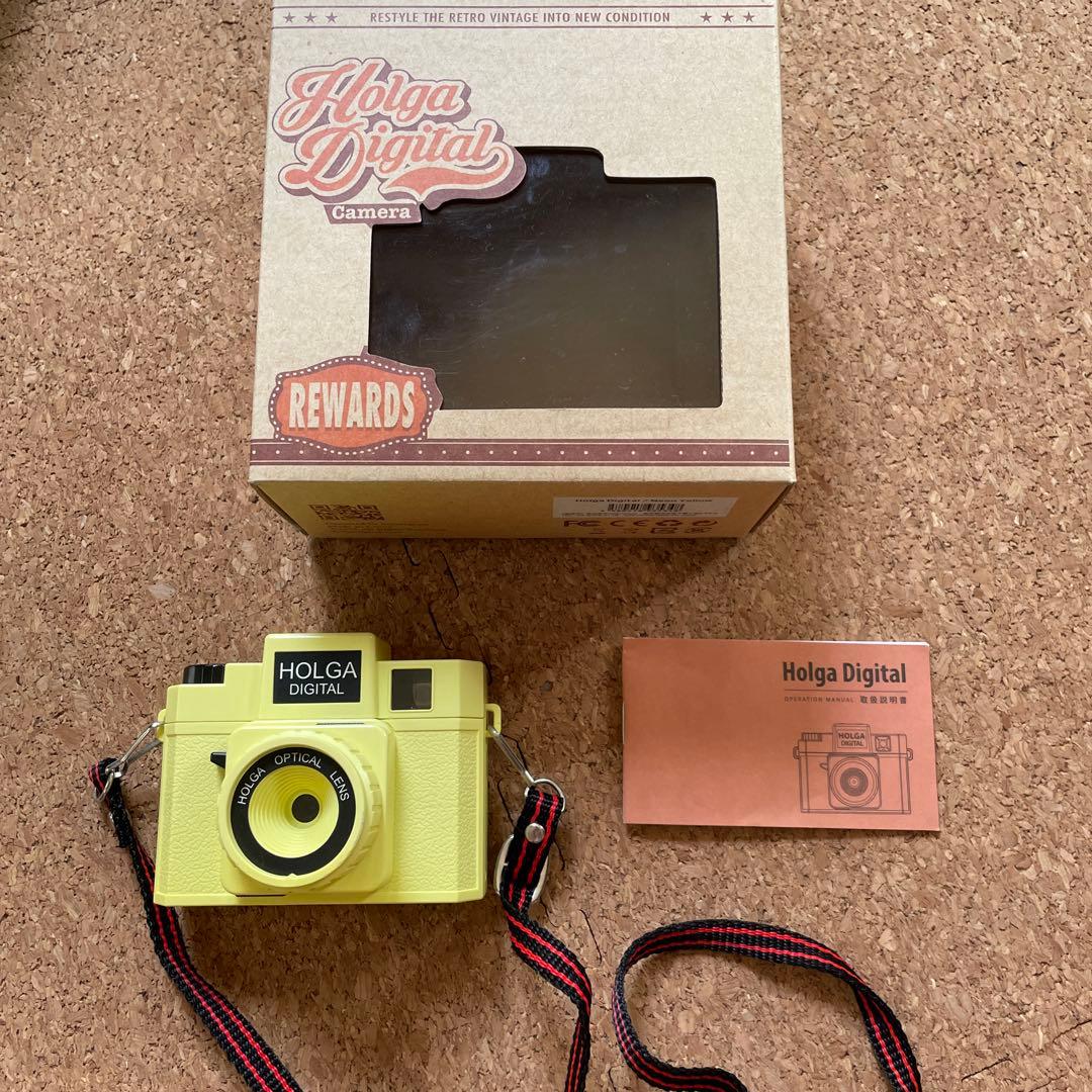 Holga Digital イエロー カメラ