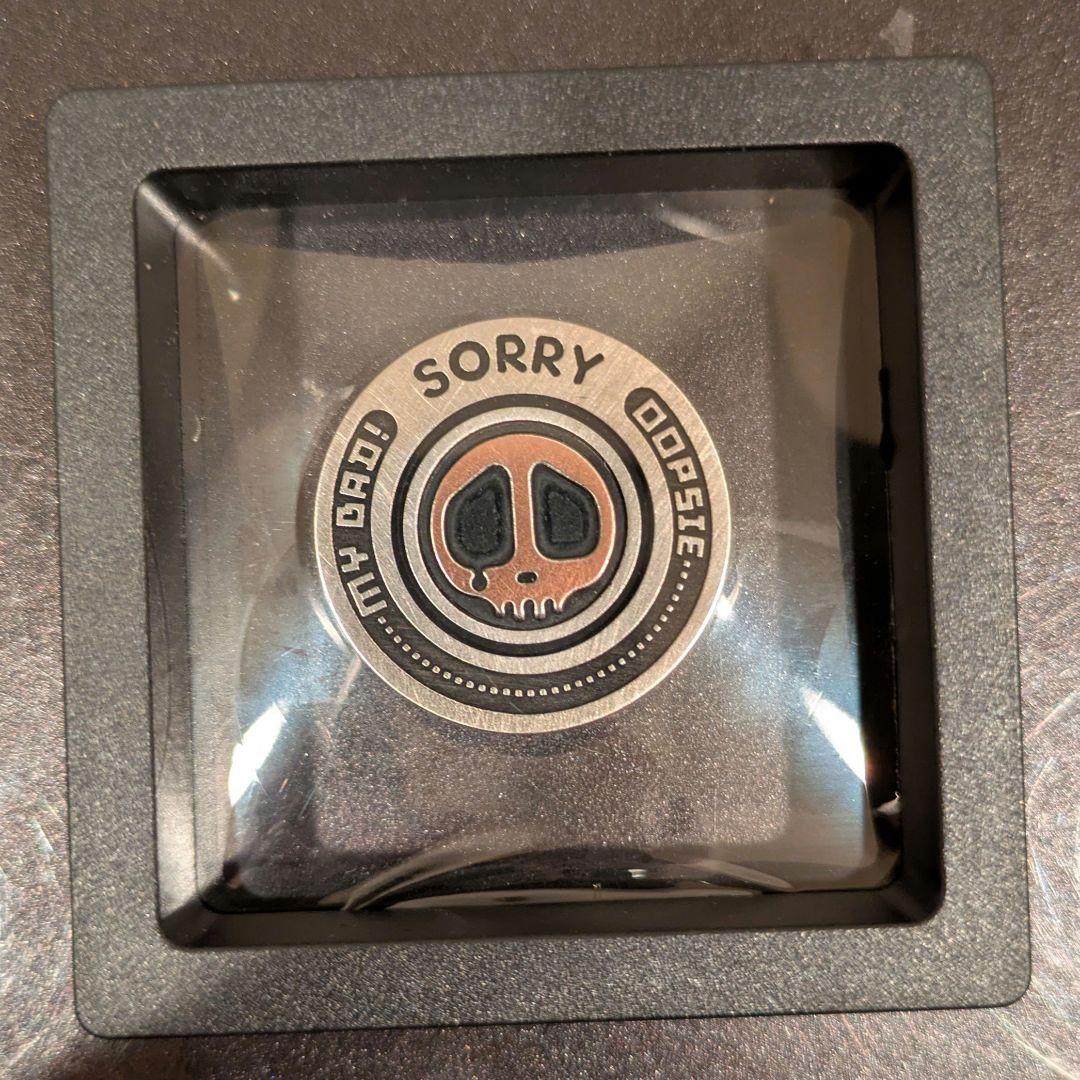 「正規品」LAUTIE SORRY COIN　SS製　EDC　フィジェットトイ