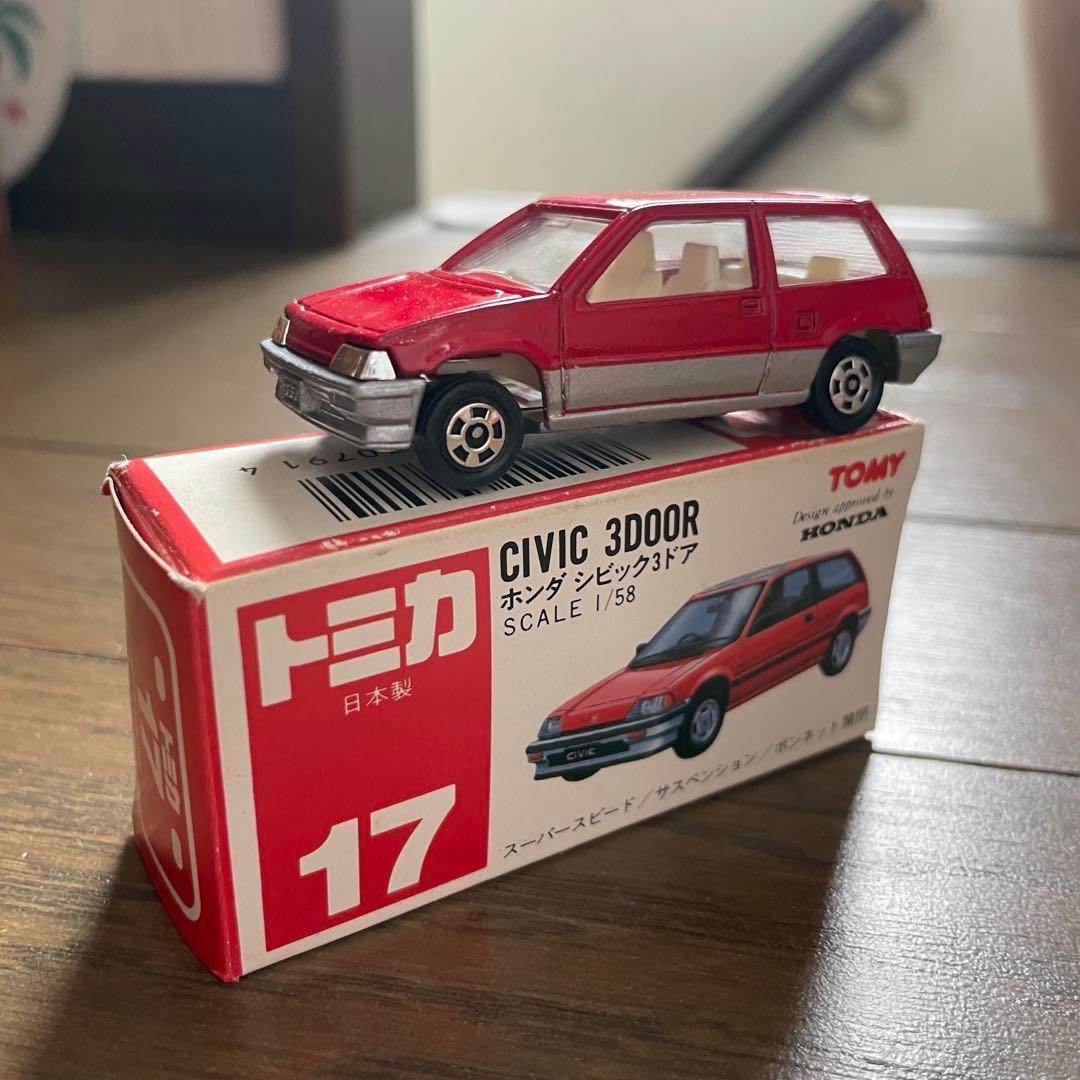 トミカ（日本製） ホンダ シビック3ドア