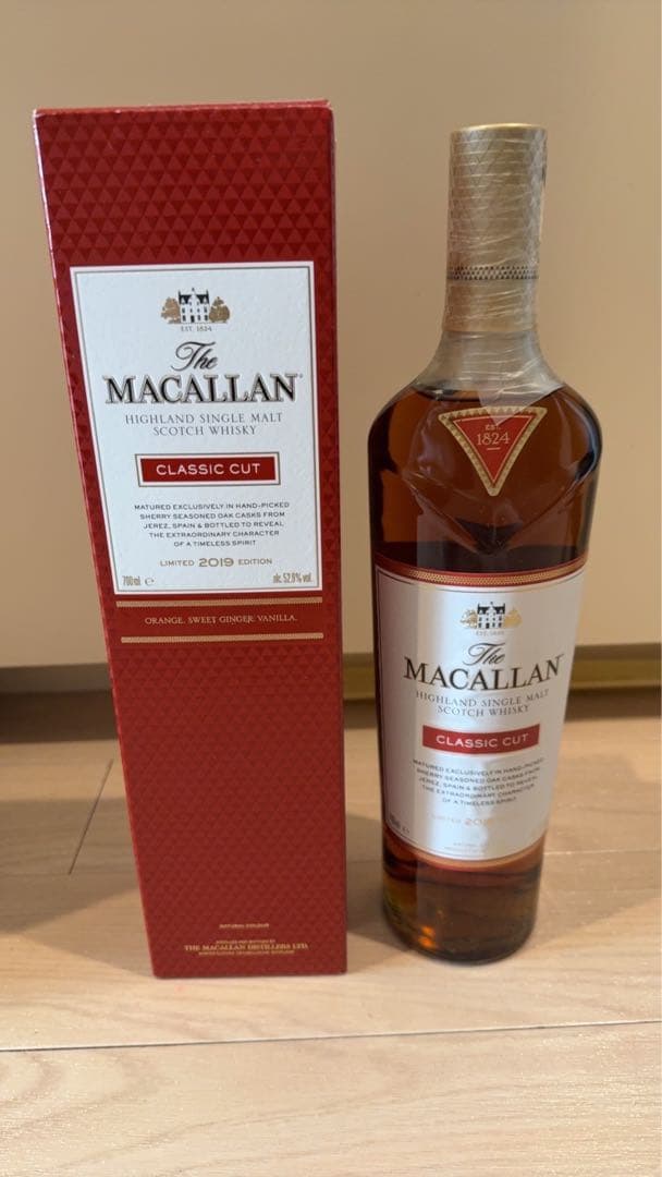 ウイスキー The Macallan Classic Cut 700ml 2019