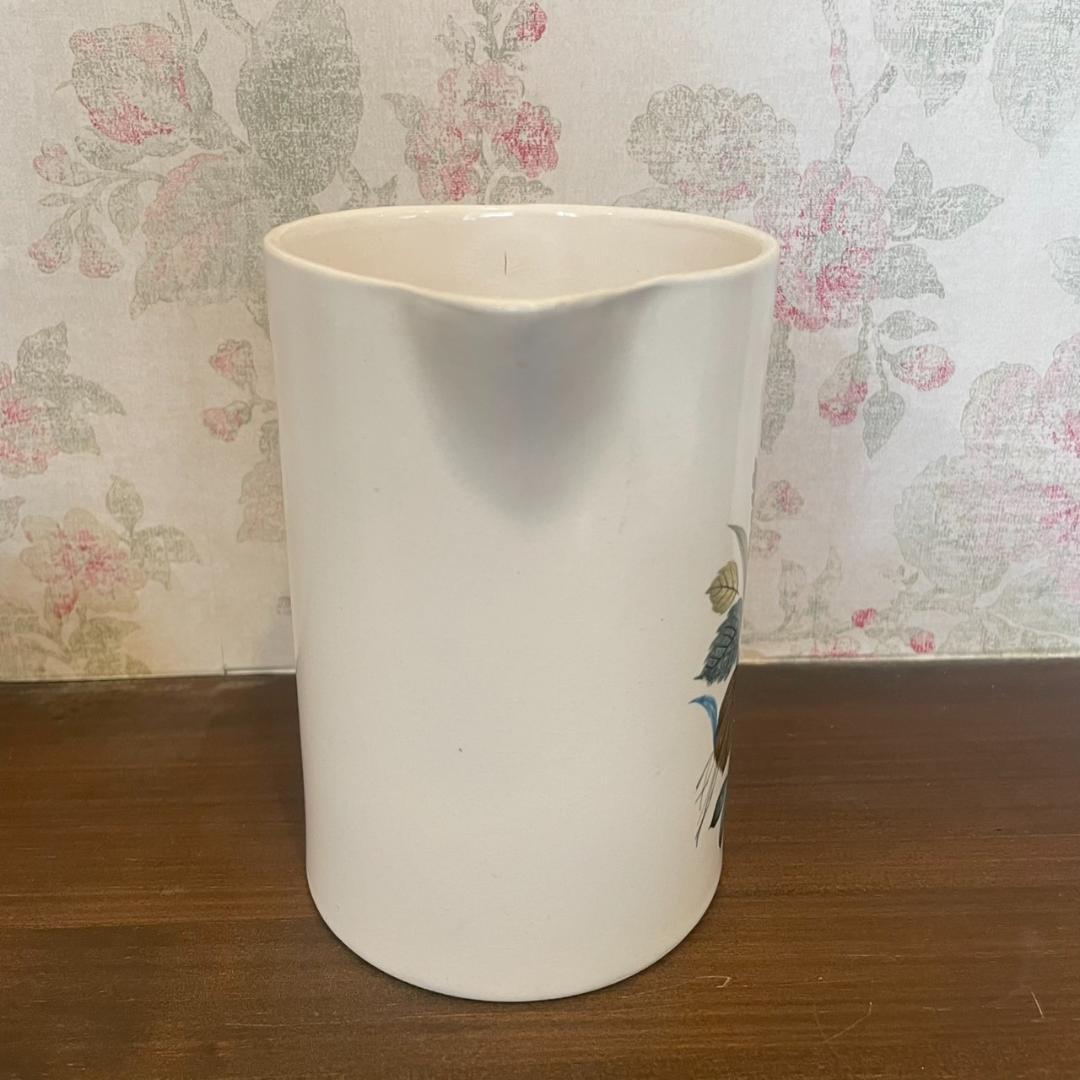 英国アンティーク 花柄 ジャグ 3個 イギリス ジャンク ブロカント 蚤の市