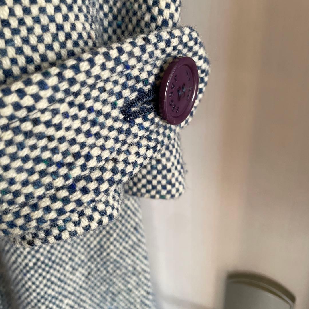 極美品　MARK JACOBSマークジェイコブス　毛100% ロングコート　M