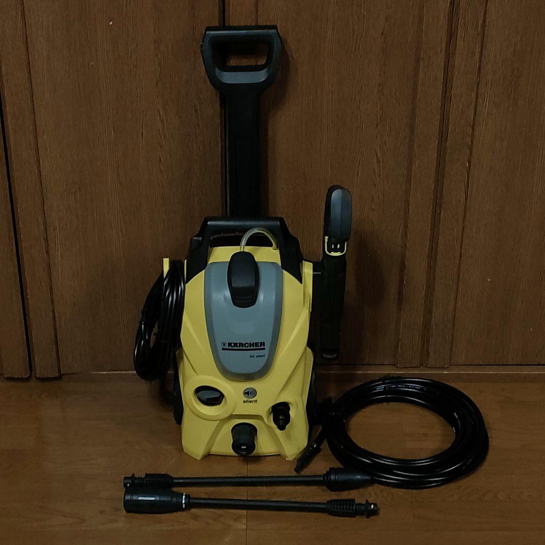ケルヒャー 高圧洗浄機 K3 サイレント 50Hzモデル 屋内３回使用