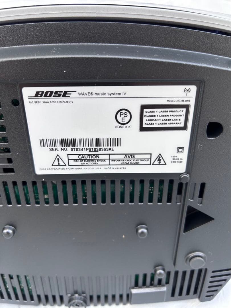 ぴ*。様 BOSE Wave Music System IV ブラック