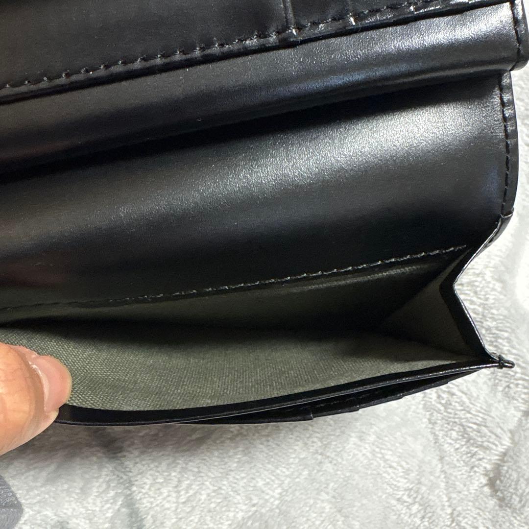 ヴィヴィアンウエストウッド OVALORB 口金二つ折り財布 ブラック