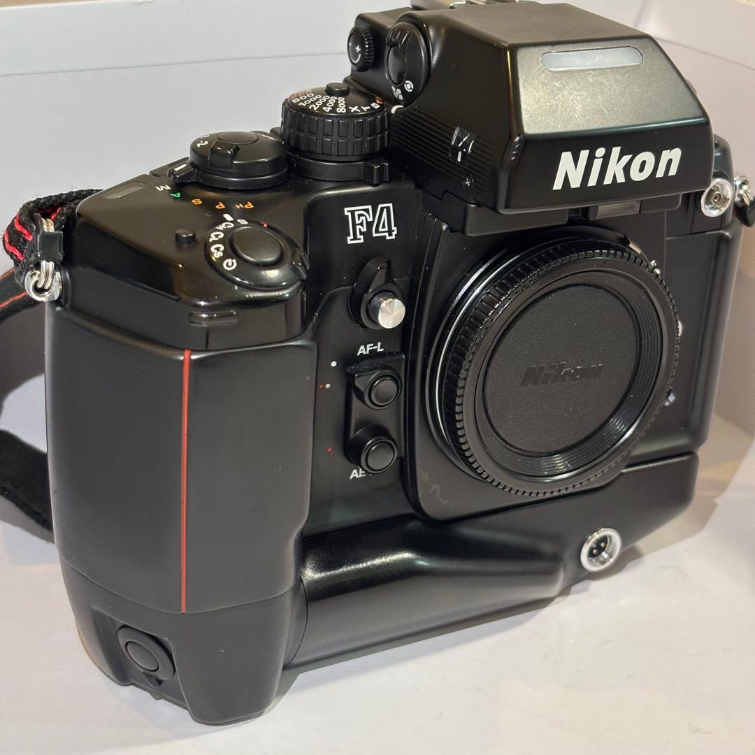 Nikon F4S ボディ MB-21 一眼レフ フィルムカメラ シャッターOK