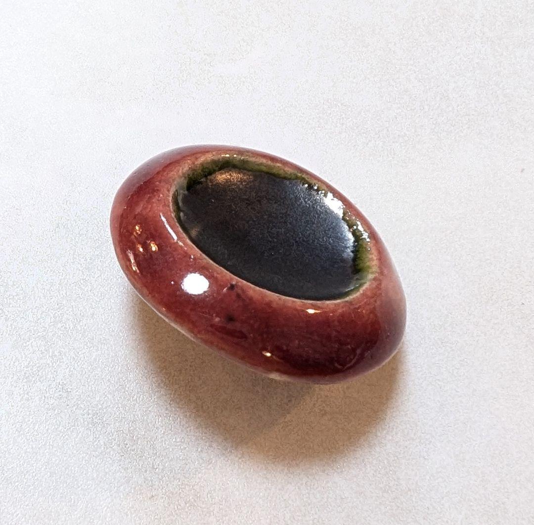 No.0322　ルーシー·リー　陶器ボタンC