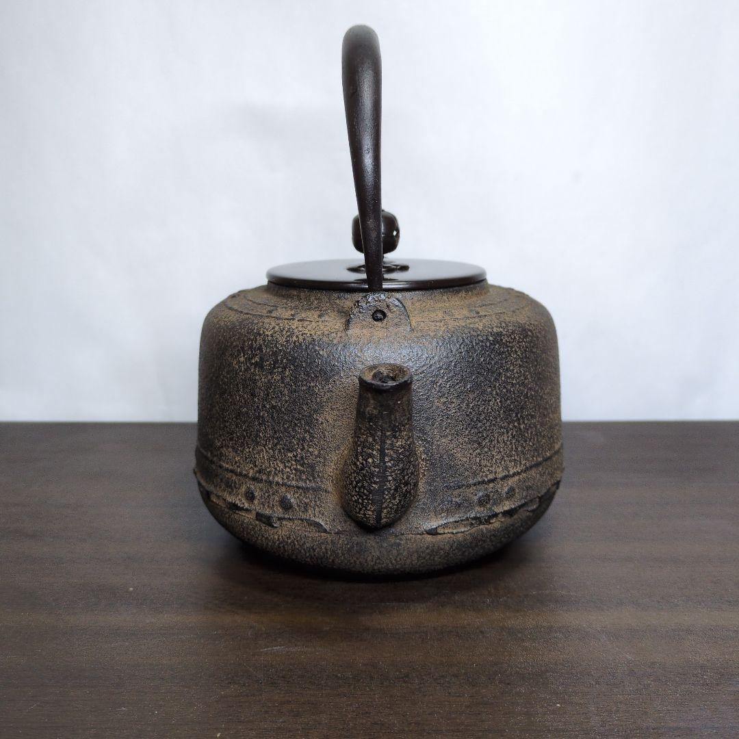 銅蓋 累座 鉄瓶 煎茶道具