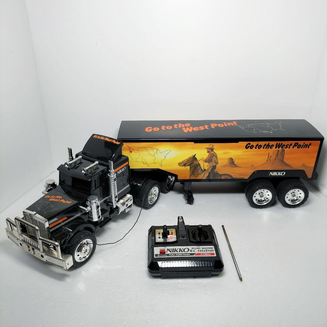 ニッコー 18輪トレーラー 1/25 電動ラジオコントロールカー エンジン音搭載