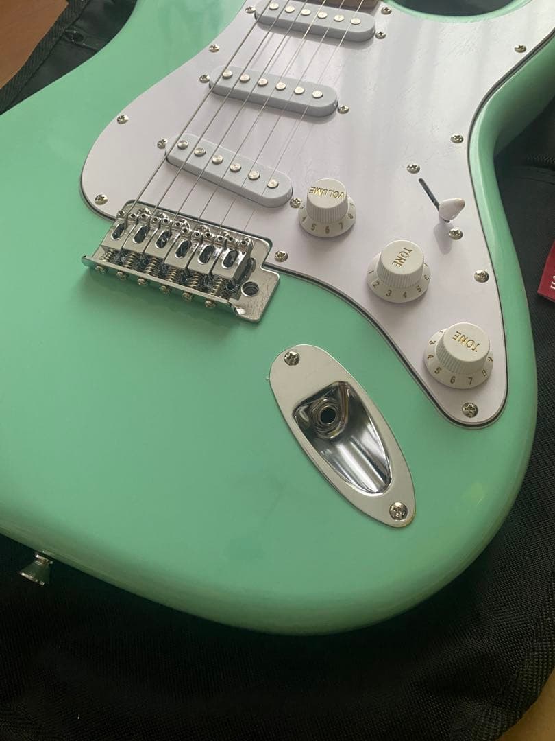 PLAYTECH ST250 Maple Sonic Blue エレキギター