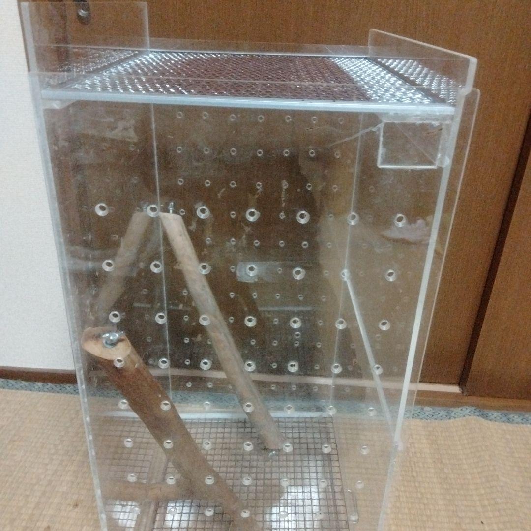 モモンガ用　アクリルケージ
