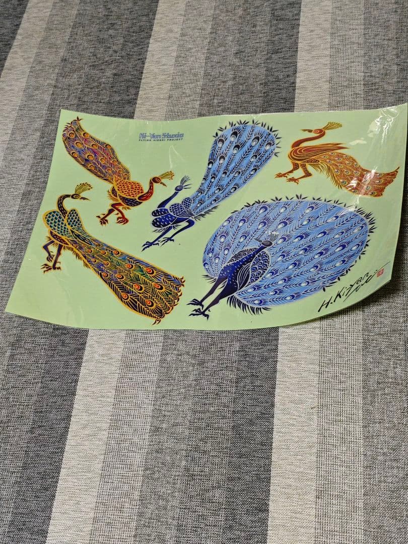 [新品未使用]キーヤンのウマの額縁 トートバッグ ステッカー おまけ