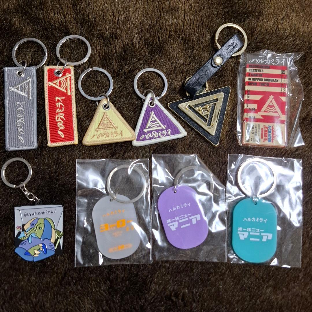 ハルカミライ レザーキーホルダー ケース カラビナ