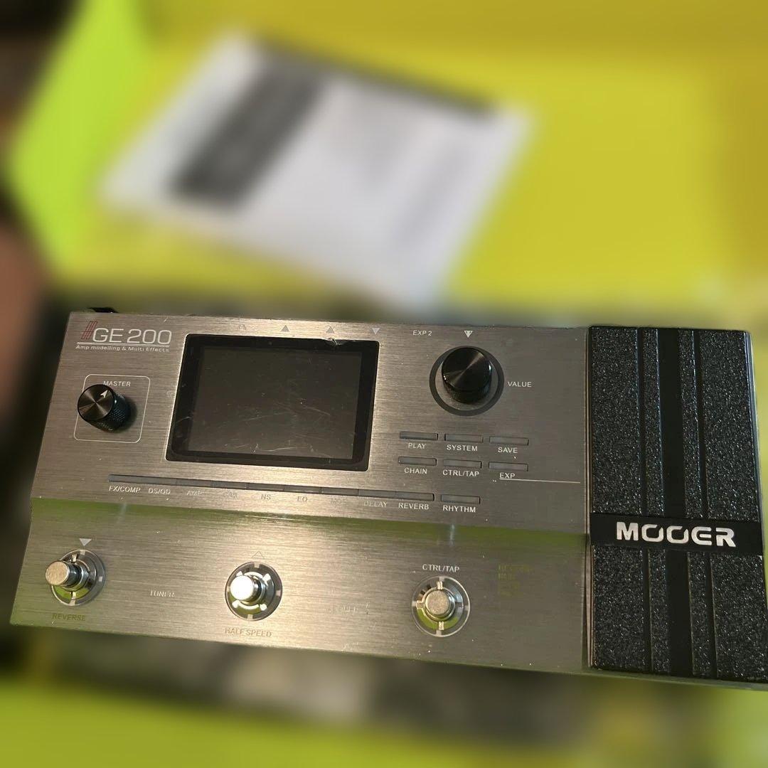 【ざこいぱん 】MOOER GE200 マルチエフェクター