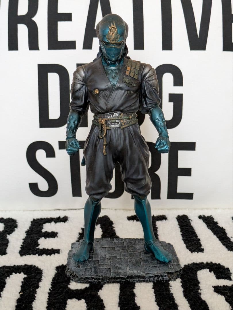 「未来忍者 白怒火 ガレージキット 完成品」雨宮慶太 竹谷隆之 ゼイラム 牙狼