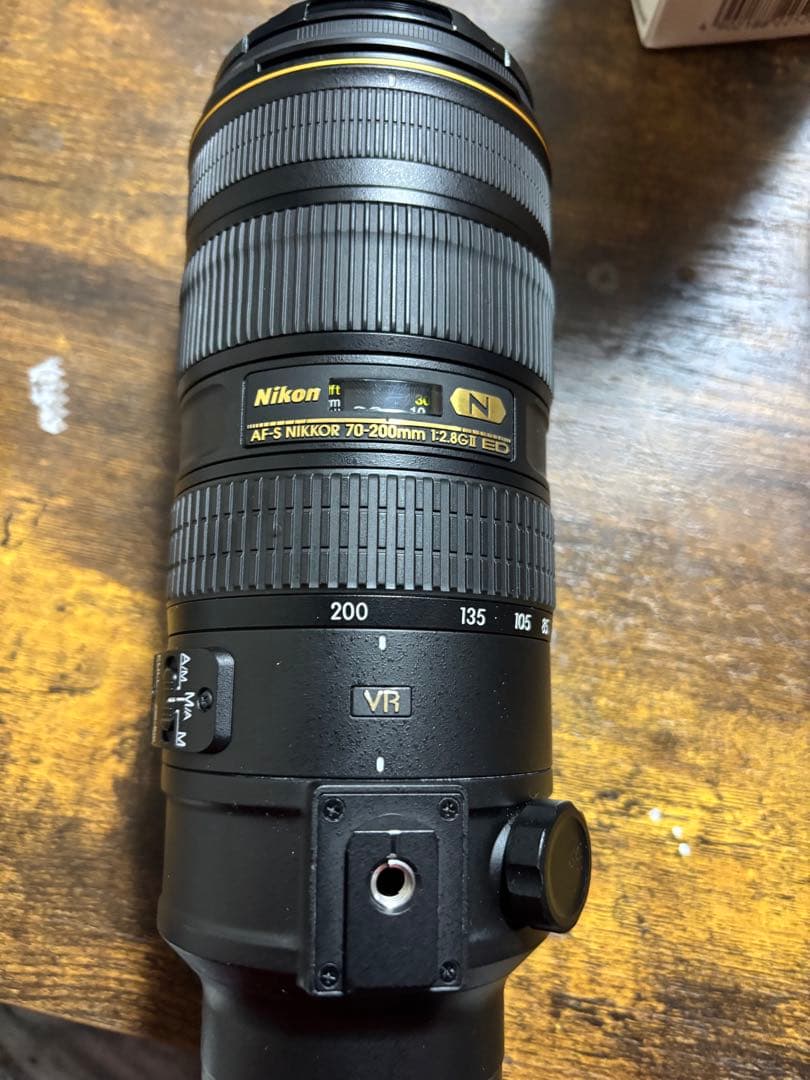レンズ(ズーム) nikon AF-S NIKKOR 70-200mm f/2.8G EDVRII
