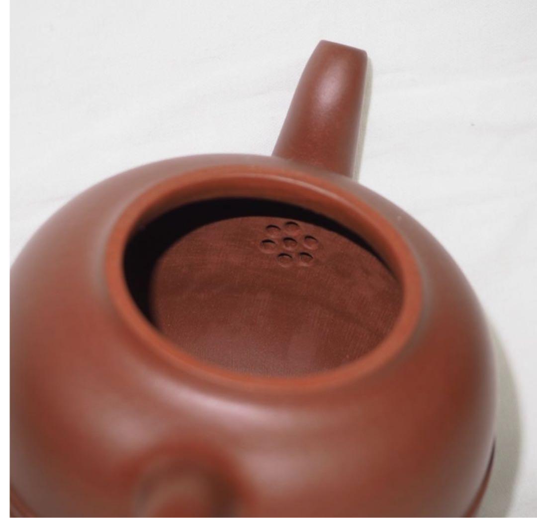 送料無料　高級工芸美術師劉錫芬造　紫砂壺/急須/茶注　未使用　共箱　煎茶道具